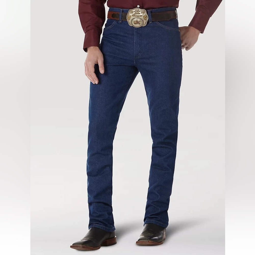 Wrangler Men's Dark Blue 936 Cowboy
Cut Slim Jeans 30 x 32